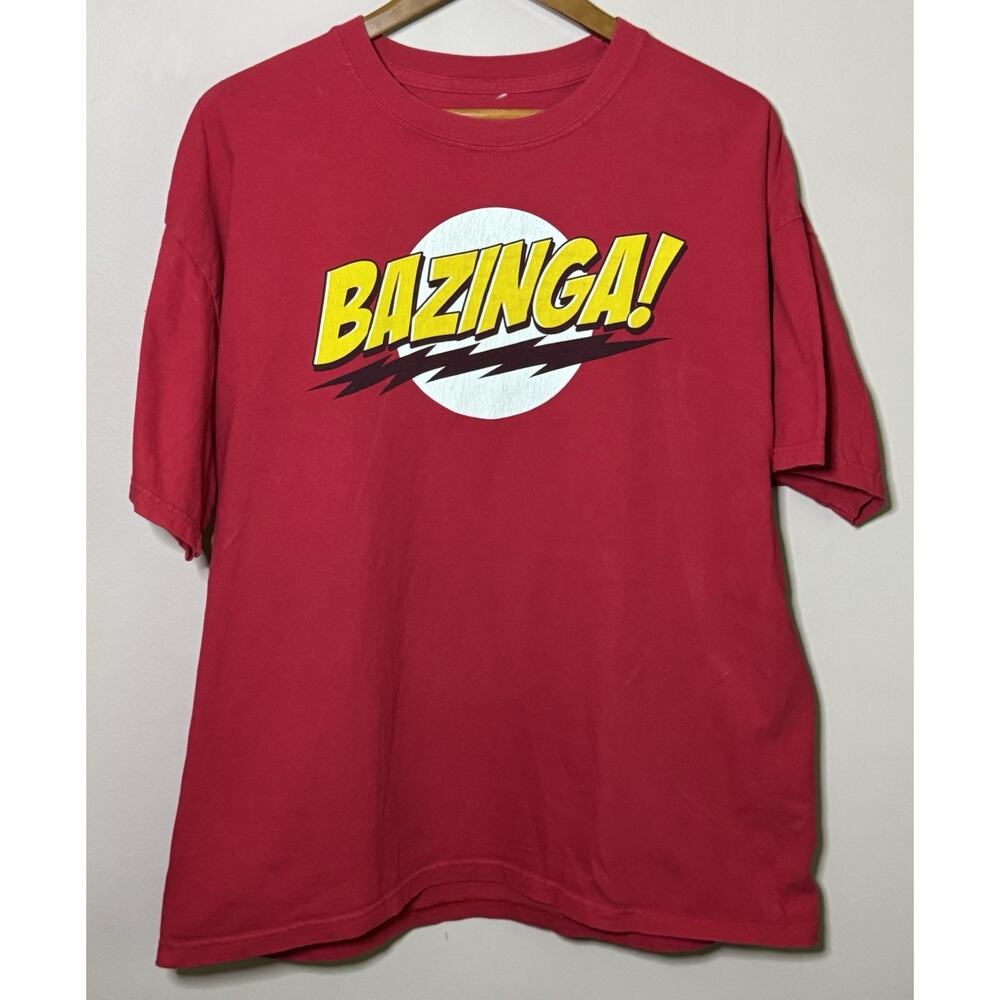 BAZINGA THE BIG BANG THEORY T-SHIRT SIZE XL TEESROOM